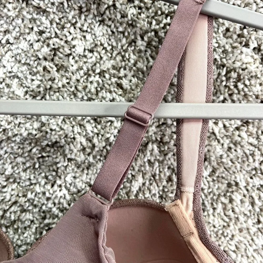 Soma Bra‎ Women’s 40D French Maeve Stunning Support Geo Lace Full Coverage NWT